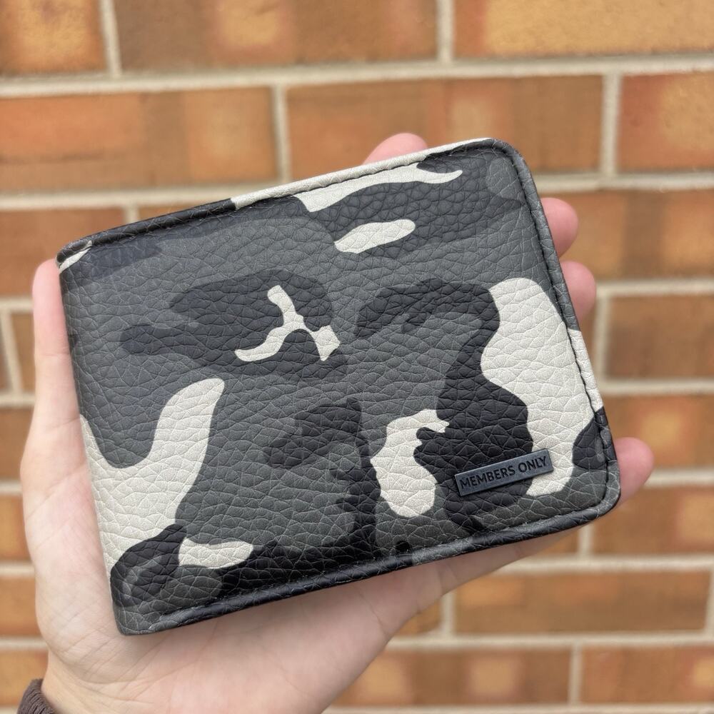 Members Only Bifold Mens Wallet Camouflage